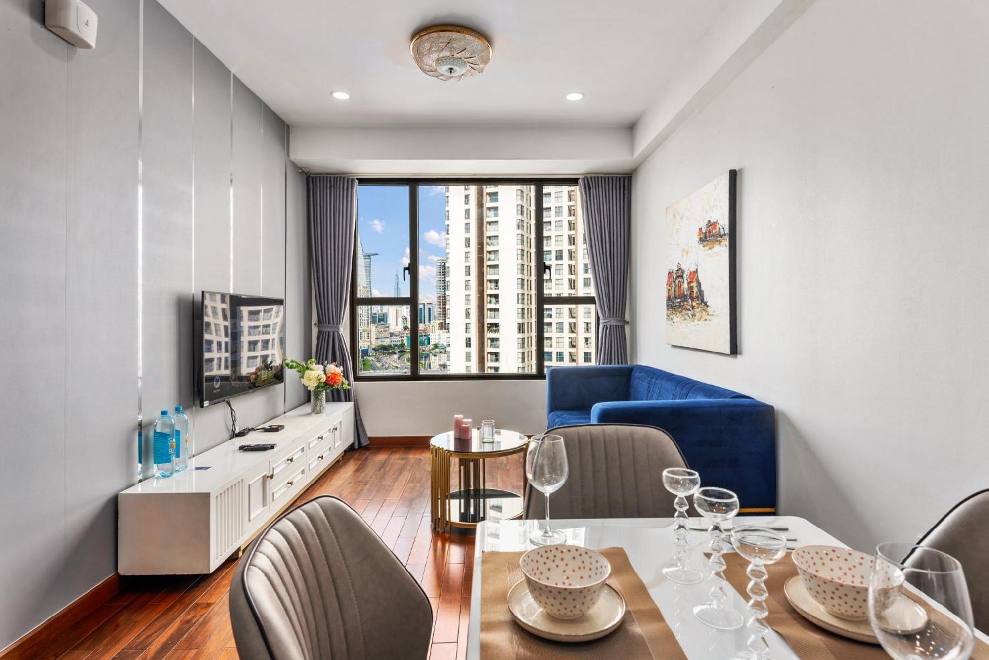 Refined Saigon - Rivergate Aparment - Free Pool, Free Internet Sim For 3 Nights, Free Pick Up For 5 Nights Apartment